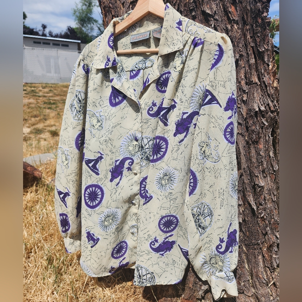 Mermaid Astrology Constellation Blouse